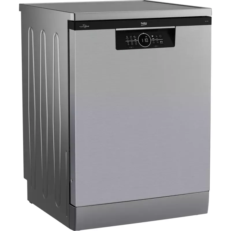 Freistehender Geschirrspüler BEKO BDFN26530X, volle Größe 60 cm, 15 Maßgedecke, 44 dB, 6 Programme