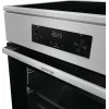 Gorenje GEIT5C61XPG freistehender Elektroherd mit Induktionskochfeld, 4 Kochzonen, 70-l-Backofen, katalytische Reinigung, 50 cm, Edelstahl