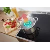 Gorenje GEIT5C61XPG freistehender Elektroherd mit Induktionskochfeld, 4 Kochzonen, 70-l-Backofen, katalytische Reinigung, 50 cm, Edelstahl