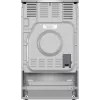 Gorenje GEIT5C61XPG freistehender Elektroherd mit Induktionskochfeld, 4 Kochzonen, 70-l-Backofen, katalytische Reinigung, 50 cm, Edelstahl
