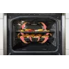Gorenje GEIT5C61XPG freistehender Elektroherd mit Induktionskochfeld, 4 Kochzonen, 70-l-Backofen, katalytische Reinigung, 50 cm, Edelstahl