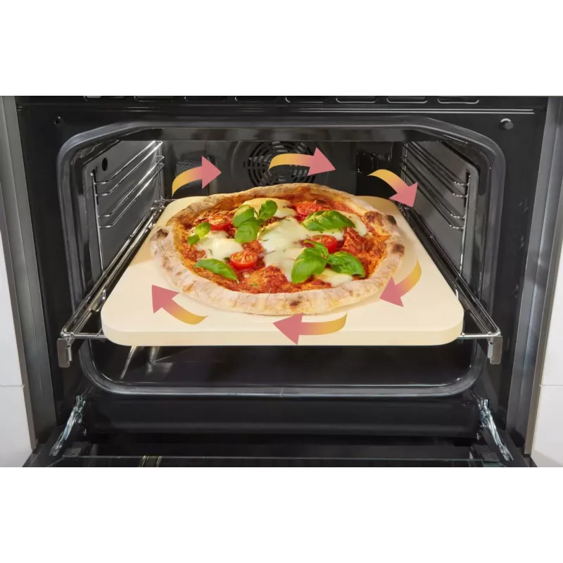 Gorenje GEIT5C61XPG freistehender Elektroherd mit Induktionskochfeld, 4 Kochzonen, 70-l-Backofen, katalytische Reinigung, 50 cm, Edelstahl