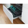 Gorenje GEIT5C61XPG freistehender Elektroherd mit Induktionskochfeld, 4 Kochzonen, 70-l-Backofen, katalytische Reinigung, 50 cm, Edelstahl
