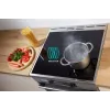 Gorenje GEIT5C61XPG freistehender Elektroherd mit Induktionskochfeld, 4 Kochzonen, 70-l-Backofen, katalytische Reinigung, 50 cm, Edelstahl