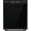 Gorenje GEIT5C60BPG Freistehender Herd Elektro-Keramikkochfeld Schwarz