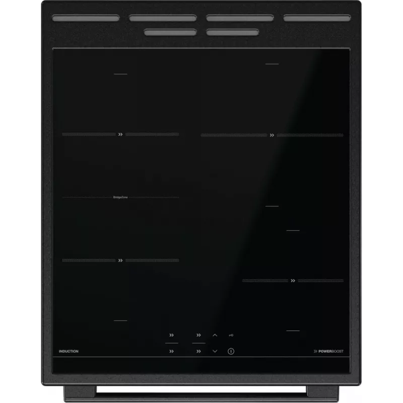 Gorenje GEIT5C60BPG Freistehender Herd Elektro-Keramikkochfeld Schwarz