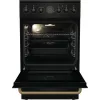 Gorenje GECS5B70CLB Freistehender Herd Elektrokeramikkochfeld Schwarz
