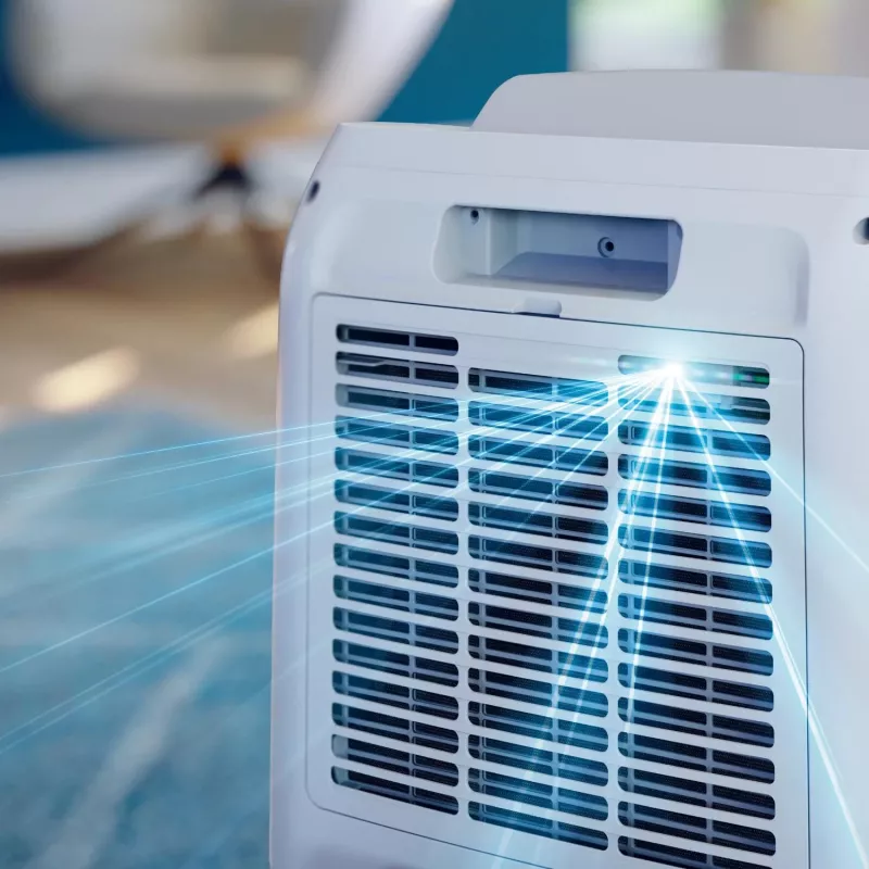 Philips 3000 series DE3306/11 Luftentfeuchter 4 L 51 dB Weiß, Hellgrau