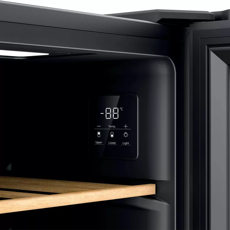 Candy DiVino CNWQ4G32G2 Kompressor-Weinkühlschrank Freistehend Schwarz 32 Flaschen
