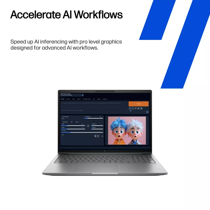Computer HP ZBook X G1i Mobile Workstation Ultra 9-285H 64GB 1TB SSD RTX PRO 2000 Blackwell 8GB Win 11 Pro