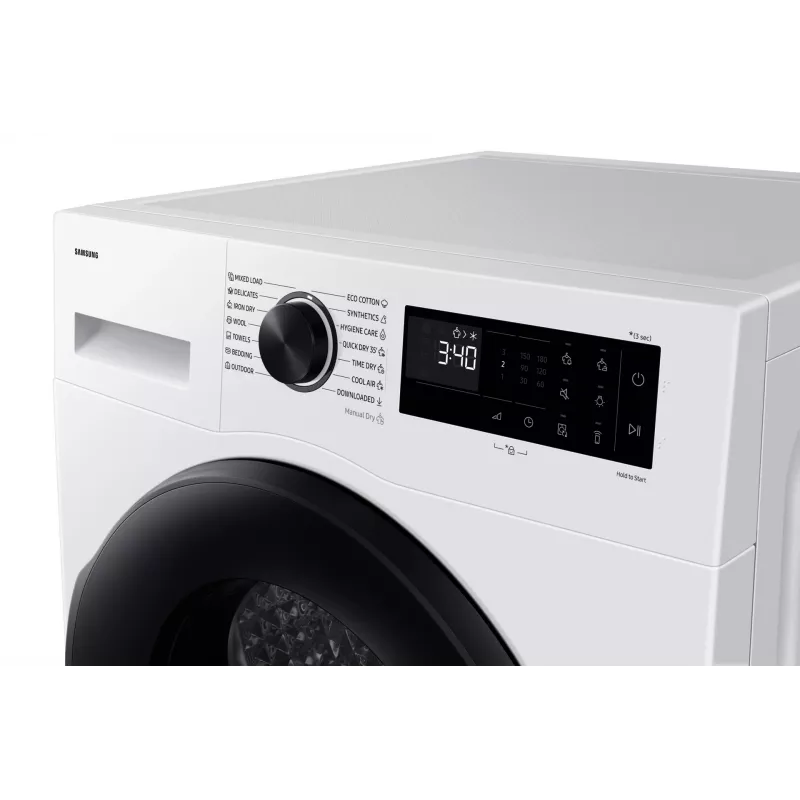 Samsung DV90DG52A0AELE Wärmepumpentrockner Freistehend Frontlader 9 kg Weiß