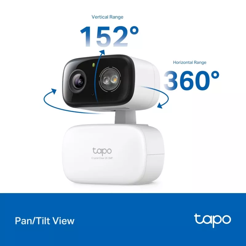 TP-Link Tapo C216 Box IP-Überwachungskamera Innenbereich 2304 x 1296 Pixel Decke/Wand/Tisch