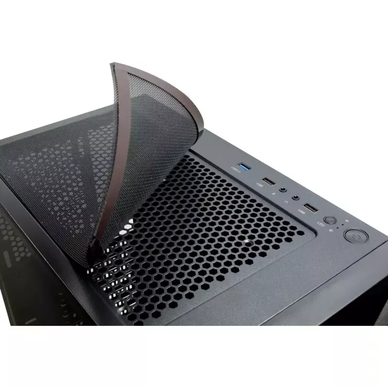 PC-Gehäuse Inter-Tech IT-3303 HORNET Tower Schwarz