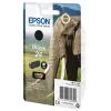 Epson Elephant Singlepack Schwarz 24 Claria Photo HD Tinte, Schwarz, Pigmenttinte, 5,1 ml, 1 Stück, 240 Seiten, Einzelpack