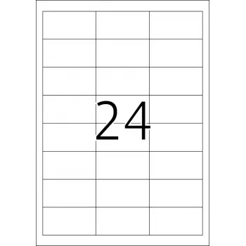 Selbstklebende Druckeretiketten HERMA Labels Premium A4 64,6x33,8 mm