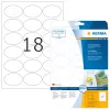 Selbstklebeetiketten HERMA Wiederablösbar A4 63,5x42,3 mm 450 Stück