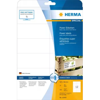 Selbstklebendes Druckeretikett HERMA 10908