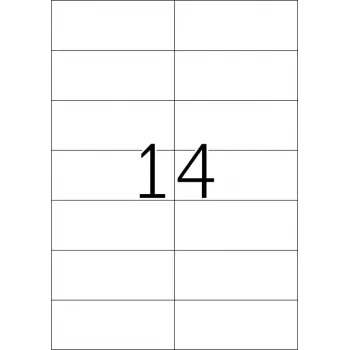 Selbstklebende Druckeretiketten HERMA Premium A4 105x42,3 mm 350 Stück