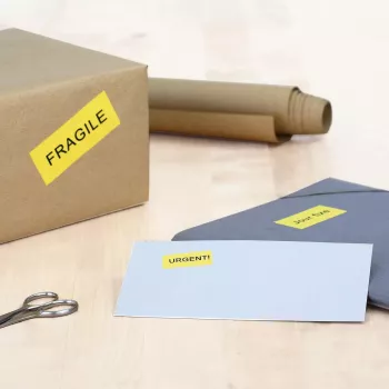 Selbstklebende Etiketten HERMA 5058 gelb 105x42.3 mm 280 Stück