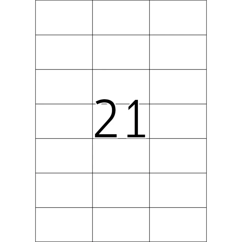 Selbstklebende Druckeretiketten HERMA Labels A4 70x42,3 mm