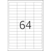 Selbstklebende Druckeretiketten HERMA Labels Premium A4 48,3x16,9 mm