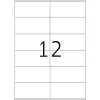Labels HERMA Premium A4 105x48 mm weiß Papier matt 1200 Stück