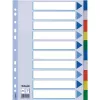 Esselte Trennblatt PP A4 Blankoregister Mehrfarbig 225x297mm