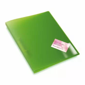 HERMA 1421 selbstklebende Visitenkartentaschen, 95 x 60 mm, transparentes PP, 24 Stück