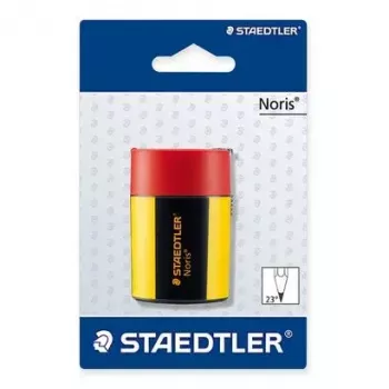 Staedtler Noris 511 004 Bleistiftspitzer, 8,2 mm, Gelb/Schwarz