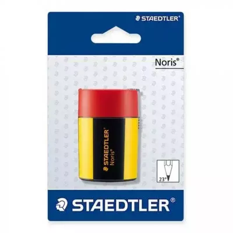 Staedtler Noris 511 004 Bleistiftspitzer, 8,2 mm, Gelb/Schwarz