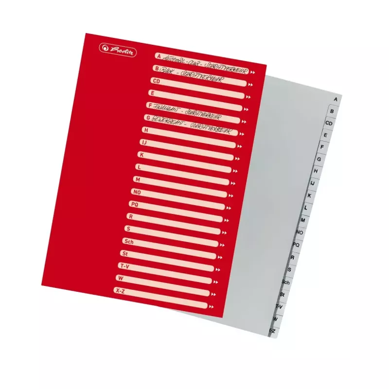 Alphabetisches Tab-Register Herlitz 10843522