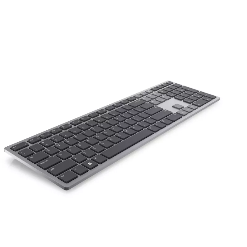 DELL Pro Plus Tastatur - KB700 - Pan-Nordic (QWERTY), Full-size (100%), Wireless, Bluetooth, QWERTY, Grau
