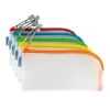 Federmäppchen HERMA 20003 Hart-EVA Blau Transparent 110x230 mm