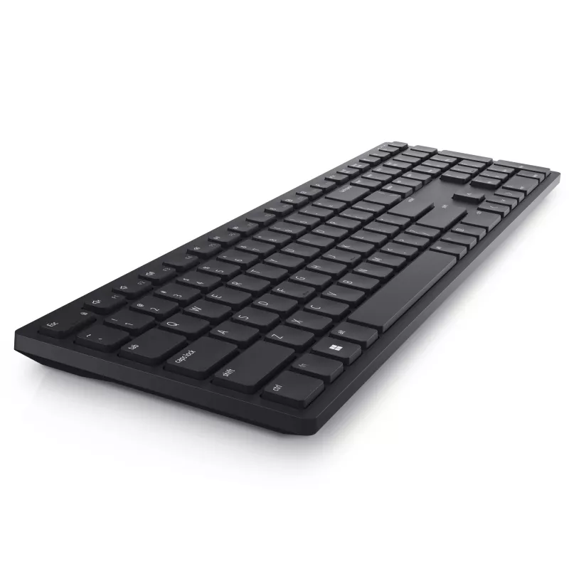 DELL Pro Tastatur - KB500 - Pan-Nordic (QWERTY), Full-Size (100 %), Kabellos, RF Wireless, QWERTY, Schwarz