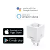 Hama Mini WiFi Smart Plug 00176573, 16 A, 3680 W, Weiß