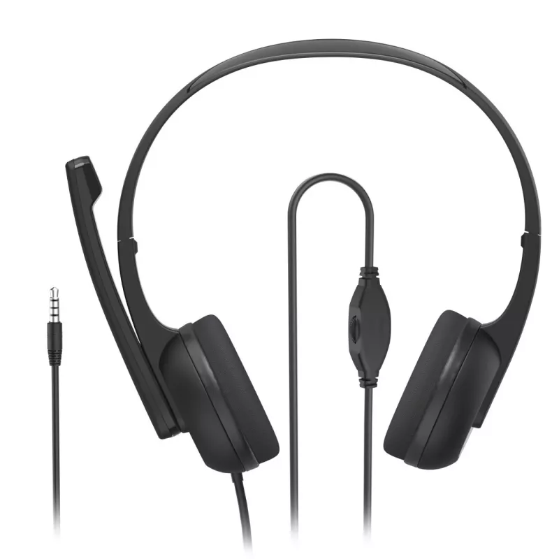 Hama HS-P150 V2 Headset Kabelgebunden Kopfband Büro/Callcenter Schwarz