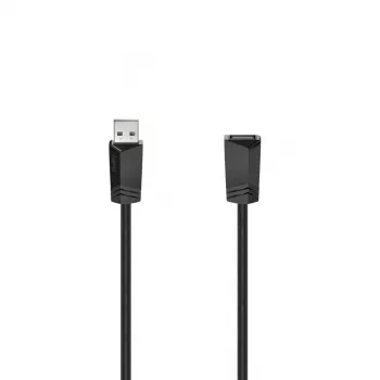 Hama 00200619 USB-Kabel USB 2.0 1,5 m USB A Schwarz