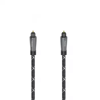 Audiokabel Hama 00205139 1,5m TOSLINK Stecker auf Stecker Schwarz