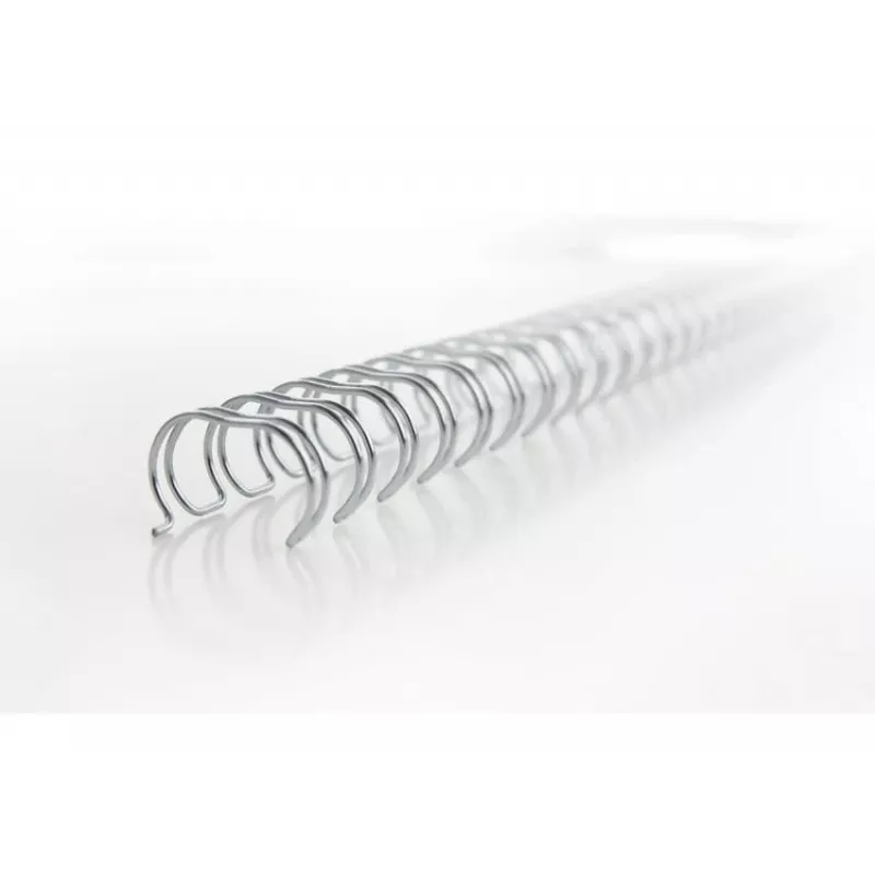 GBC Wire spines 3:1 NO6 9.5mm A4, Schwarz, 3 Blatt, Metall, A4, 9,5 mm, 320 mm