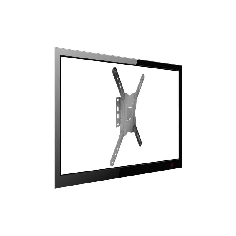 Equip 650405 Schwenkbare TV-Wandhalterung, 23-55 Zoll, 30 kg, Schwarz