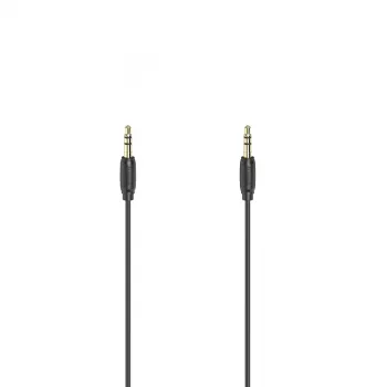 Audiokabel Hama 00205118 1,5 m 3,5 mm Stecker auf Stecker Schwarz
