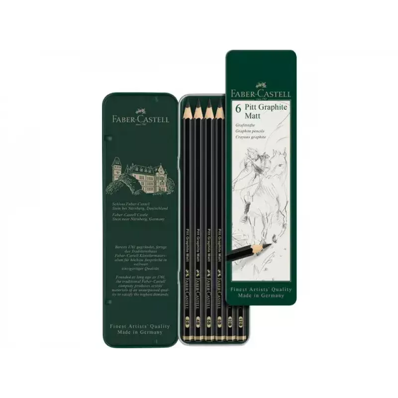 Graphitstift Faber-Castell 115207 Multi 5 Stück