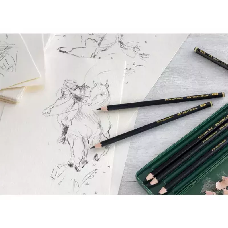 Graphitstift Faber-Castell 115207 Multi 5 Stück