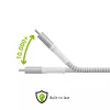 USB-A-auf-Lightning-Kabel d bramante re-charge Pro BRD Kabel 1,2 m, weiß