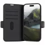 dbramante1928 Oslo Pro OP61BL006342 Flip-Hülle für Apple iPhone 16 Pro, PU/Kunststoff, Schwarz