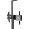 Vision X-Series VFM-F21 höhenverstellbarer Display-Wagen, 31-80 Zoll, max. 50 kg, schwarz