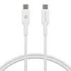 USB-C-auf-USB-C-Kabel 1 m d bramante re-charge — USB 2.0, weiß