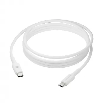 dbramante1928 re-charge – Kabel – 2 m USB-C auf USB-C – W, 2 m, USB C, USB C, USB 2.0, 0,48 Gbit/s, Weiß