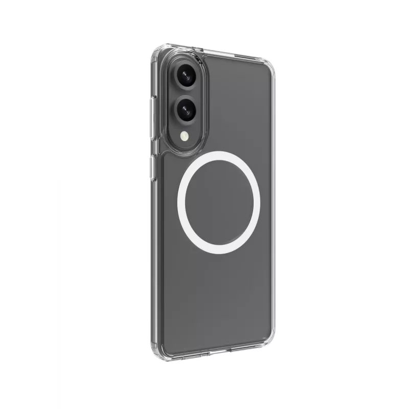 dbramante1928 Iceland Pro IMEDCL006788 hintere Abdeckung für Samsung Galaxy S25 Edge, Qi2, Kunststoff, klar