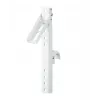 Hama 00220871 freistehender Staffelei-TV-Ständer, höhenverstellbar, bis 75 Zoll (191 cm), bis 40 kg, Weiß